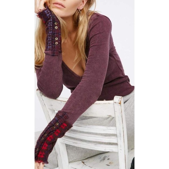 Free People Tops - Free People Art School thermal